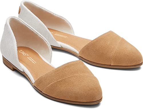 TOMS Jutti Dorsay, Zapatos Tipo Ballet Mujer, Marrón, 38 EU