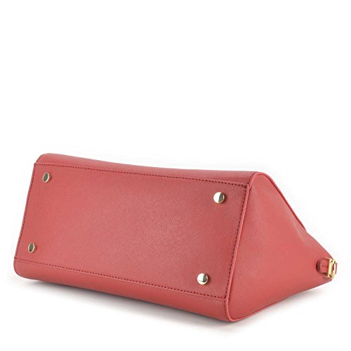 TRUSSARDI JEANS by Trussardi - Bolso de asas de Material Sintético para mujer Rojo 39 ROSSO