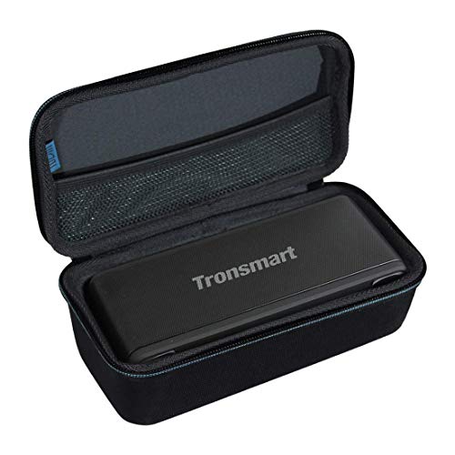 TUDIA - Funda rígida de EVA para Viaje con absorción de Golpes, Compatible con Altavoz Bluetooth Tronsmart Mega 4.2, 40 W, Color Negro