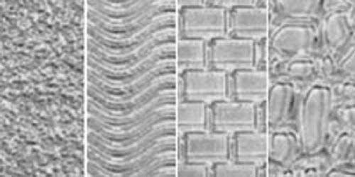 Unbekannt Makin's Clay Texture Sheets - Juego de 4 Hojas de Texturas (7" x 5,5")