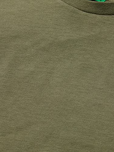 United Colors of Benetton Camiseta 3i1xc13e1, Verde Militar 07n, 2 Años para Bebés