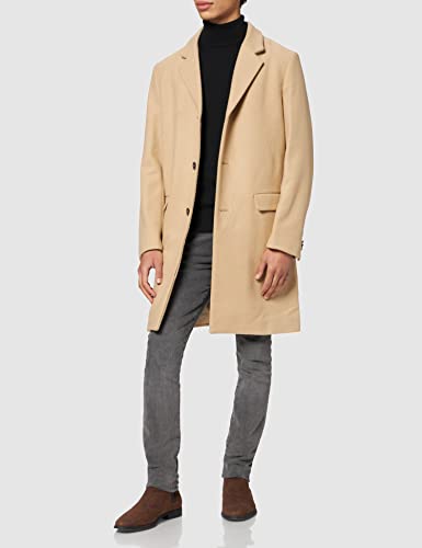 United Colors of Benetton Cappotto 2JWX5K2D8 Abrigo de Vestir, Incienso 393, 48 para Hombre