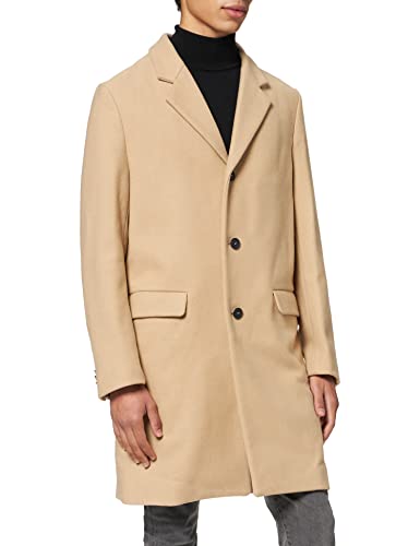 United Colors of Benetton Cappotto 2JWX5K2D8 Abrigo de Vestir, Incienso 393, 48 para Hombre