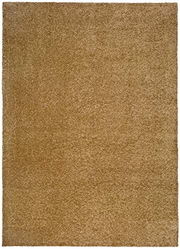 Universal Alfombra Tipo Shaggy Seul Liso, 100% Polipropileno, 80 x 150 cm, 45483