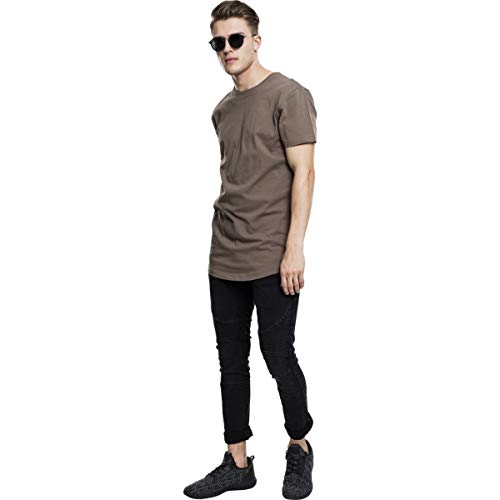 Urban Classics Shaped Long Tee, Camiseta Hombre, Verde (Army Green), XXL