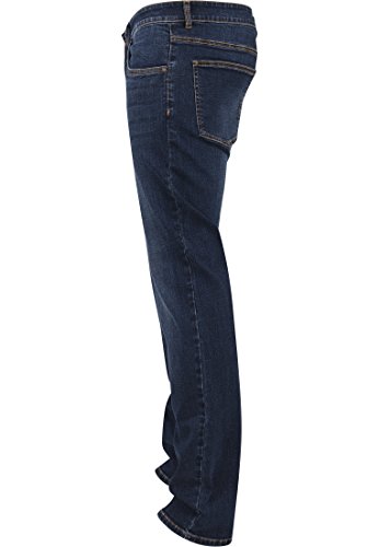 Urban Classics Stretch Denim Pants Jeans, Azul (Darkblue 800), 34W x 32L para Hombre