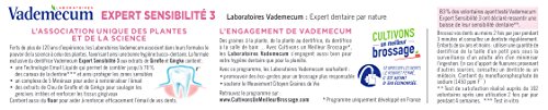 Vademécum de Expertos 3 Sensibilidad de pasta de dientes 75ml - Conjunto de 4