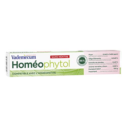 Vademécum - Pasta de dientes - Homéophytol - 75 ml - Lote de 2