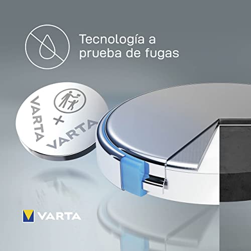 Varta Power on Demand CR2032 Pilas de botón de Litio 3V - Paquete de Reserva de 10 Unidades - Inteligente, Flexible y Potente para el Usuario Final móvil