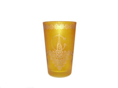 vasos orientales de menta vaso de té Marruecos decoración árabe - 905087-0165