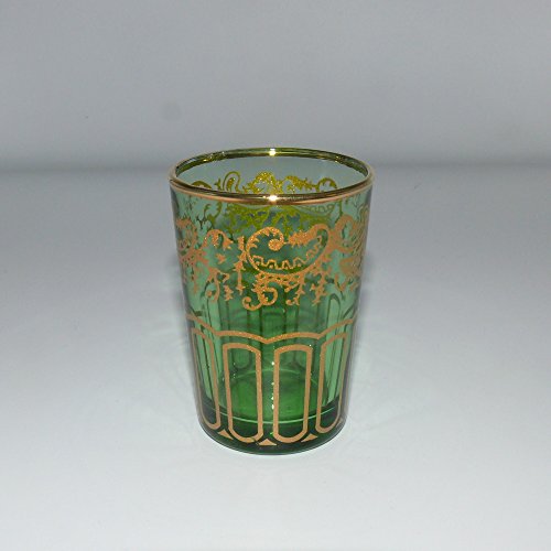 vasos orientales de menta vaso de té Marruecos decoración árabe - 905087-0271