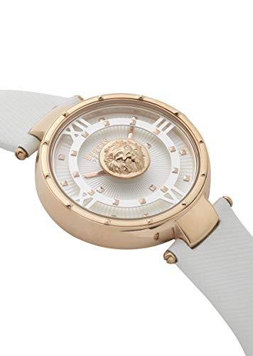 Versus Versace Reloj Analógico para Mujer de Cuarzo con Correa en Cuero VSPHH0320