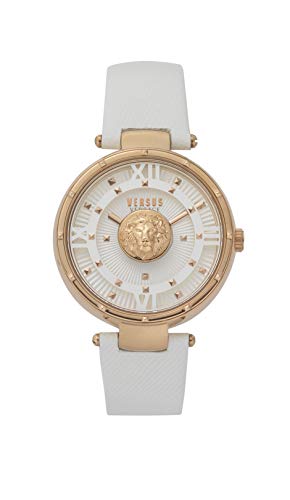 Versus Versace Reloj Analógico para Mujer de Cuarzo con Correa en Cuero VSPHH0320