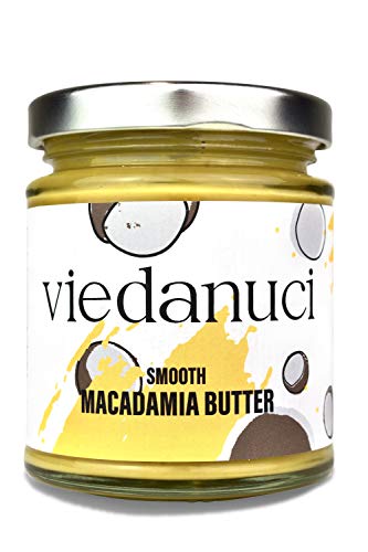 Viedanuci - Crema de untar de nueces de macadamia, 170 g (pack de 2)