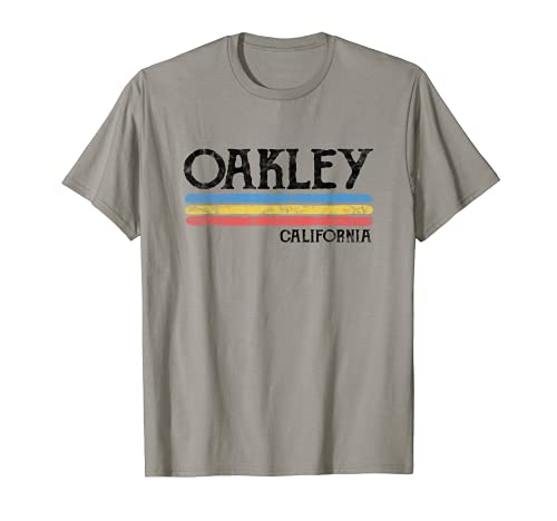 Vintage Oakley California CA Camiseta Regalo Recuerdo Camiseta