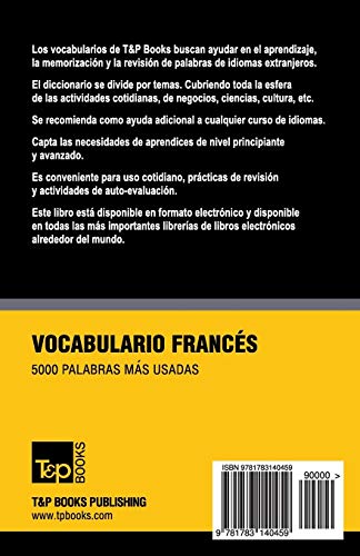 Vocabulario español-francés - 5000 palabras más usadas: 111 (Spanish collection)