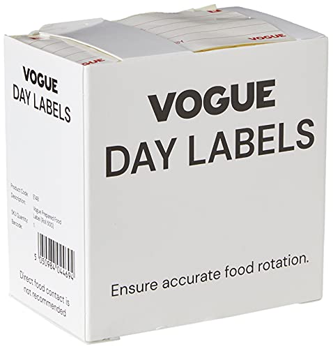 Vogue E148 prepped producto etiquetas (Pack de 500)