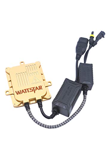 Wattstar H7 Xenón Kit de Conversión Canbus HID sin Errores decodificación Ballast 55 W Bombilla del Faro 6000K 12V