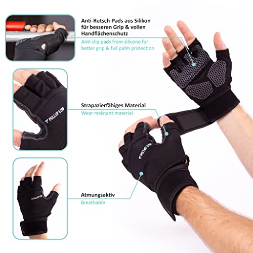Weight Lifting Workout Gloves (M)