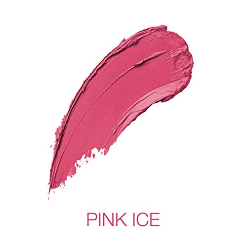 Wet n Wild - Silk Finish Lipstick - Barra de Labios con Color Intenso, Cremoso y Suave - con Aloe Vera, Aceite de Macadamia y Vitaminas A y E - Pink Ice - 1 Unidad