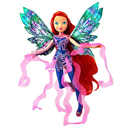 Winx Club Bloom | Dreamix Fairy Muñeca World of Winx | Traje Mágico | 28 cm