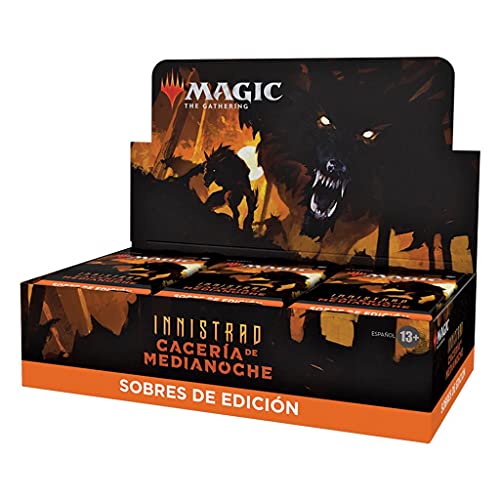 Wizards of the Coast Magic The Gathering. Diplay con 36 Sobres de Draft Innistrad: Cacería de Medianoche