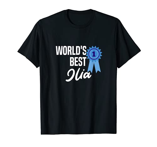 World's Best Ilia primer nombre Camiseta
