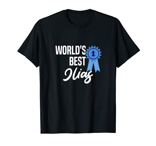 World's Best Ilias primer nombre Camiseta