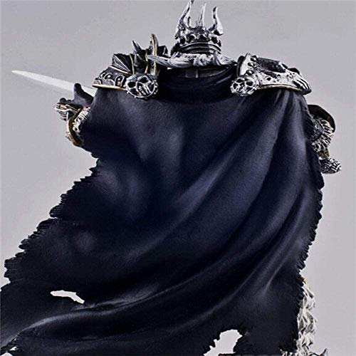 Wow arthas anime acción figura muerte caballero liquking coleccionable modelo estatua juguetes pvc figuras escritorio adornos