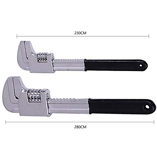 XJS Llave Inglesa Ángulo Recto Universal Gran Abertura Llave Ajustable Gran Abertura Ajustable Llave Ajustable Llave Universal Lanzador (Color : 9 Inch)