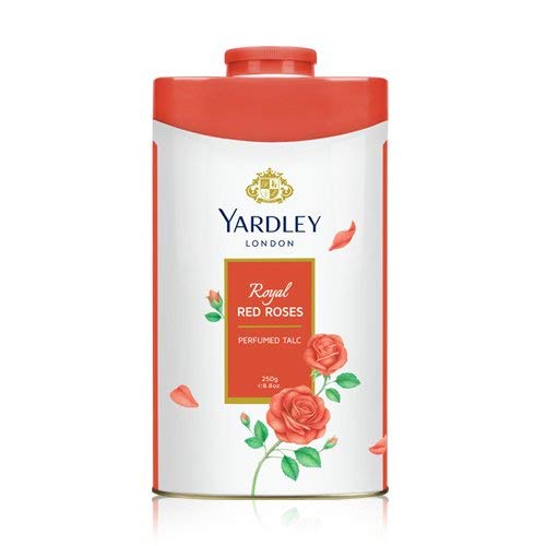 YardleyRoyal Yardley Londres Royal ROSAS ROJAS perfumado desodorización Talco Talco 100 g por Yardley