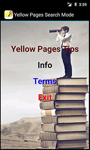 Yellow pages Searchmode