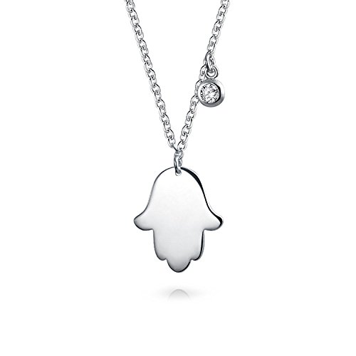 Yoga Símbolo Sánscrito Hamsa Mano De Dios Om Aum Ohm Collar Colgante Para La Mujer Adolescente 925 Plata De Ley 925