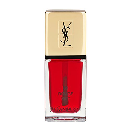 Ysl Ysl La Laque Couture Nail Lacquer 63 Rouge Wet 10Ml - 10 ml
