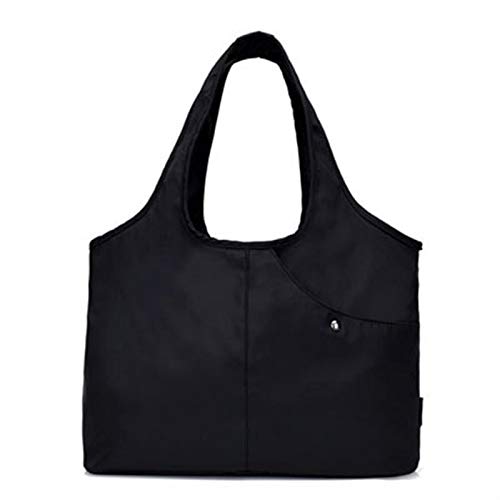 YUZZZKUNHCZ Monederos para mujer, bolso de hombro para mujer, bolso de mano de nailon para mujer, bolso casual (color: B)