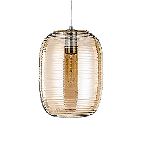 YXLMAONY colgante Luz de techo Europeo Moderno Colgante Luz Noble Vidrio Colgante Misterioso Craft Craft Pura y fresca suspensión Lámpara Altura Ajustable E27 Droplight Adecuado for Cafetería Pasaje d