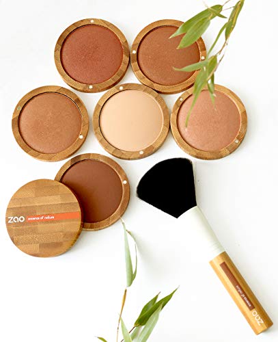 Zao - Polvo Mineral Cocido de Bambú - Bronceador - Beige claro - Nº 346 / Tipo de piel clara - 18 g