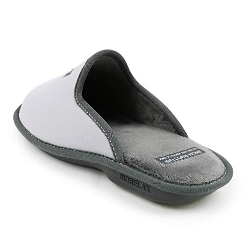 Zapatillas de Estar por casa Hombre/Mujer. Slippers para Verano e Invierno/Pantuflas cómodas, Resistentes, Transpirables y de Interior Suave. Suela de Goma Antideslizante