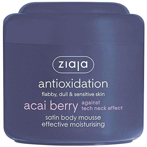 Ziaja - Acai Berry - Espuma satinada hidratante para el cuerpo, 200 ml