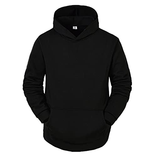 Zilosconcy Conjunto de Chandal Hombre Completo Otoño Invierno Traje Deportivo Casual Sudadera con Capucha y Pantalones Largo Color Sólido Rebajas Manga Larga Hoodie Tops Suéter Talla Grande