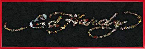 1art1 Ed Hardy Póster con Marco (Plástico) - Signature (91 x 30cm)