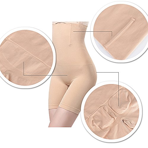 2Pcs Braga Faja Reductora Braguita Moldeadora Adelgazante Faja Pantalón Body Cintura Abdomen Shapewear Lenceria Mujer (M/L)