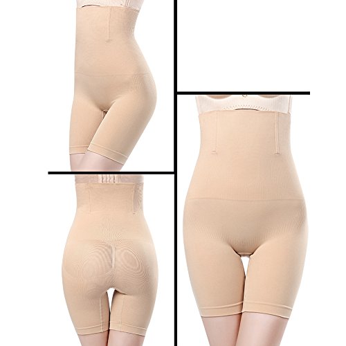 2Pcs Braga Faja Reductora Braguita Moldeadora Adelgazante Faja Pantalón Cintura Alta Body Moldeador Abdomen Shapewear Lenceria Mujer (XL/XXL)