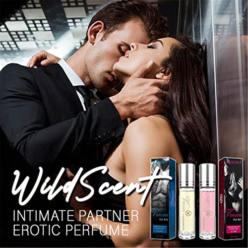 2Piezas Intimate Partner Erotic Perfume, Bellunamoon Romance Perfume de Feromonas, Flirtyaroma Perfume de Feromonas Lujuriosas, Perfume de Atracción de Feromonas en Aerosol para Hombres (Mujer)