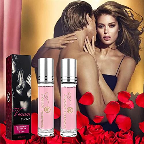 2Piezas Intimate Partner Erotic Perfume, Bellunamoon Romance Perfume de Feromonas, Flirtyaroma Perfume de Feromonas Lujuriosas, Perfume de Atracción de Feromonas en Aerosol para Hombres (Mujer)