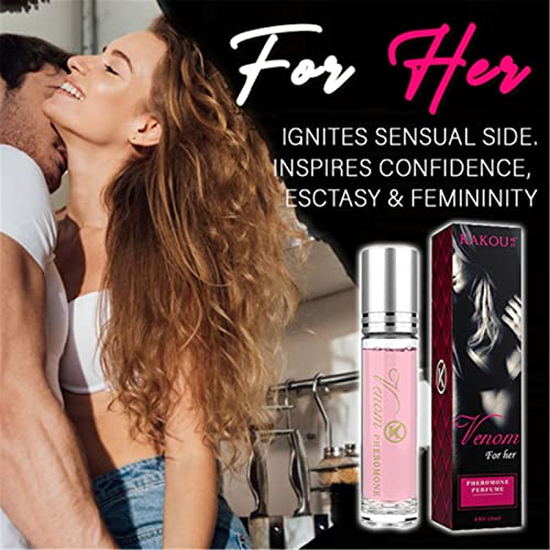 2Piezas Intimate Partner Erotic Perfume, Bellunamoon Romance Perfume de Feromonas, Flirtyaroma Perfume de Feromonas Lujuriosas, Perfume de Atracción de Feromonas en Aerosol para Hombres (Mujer)