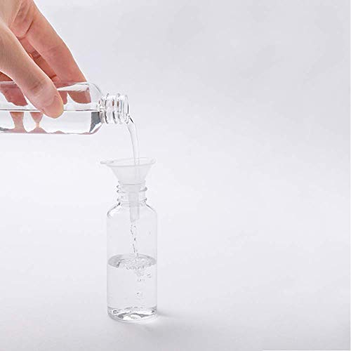 50ML Bote Spray Pulverizador Pequeño Vacio, Botellas Aerosol Vacío Plástico, Transparente Atomizador Rellenables de Viaje Conjunto de Botellass Spray Bottle