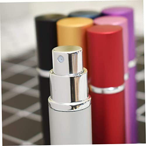 6ml Peume Bottle 7 Colores Portátil Portátil Pese Aftershave Atomizer Spray Bottle para Bolso De Viajar 7pcs Botella De Spray