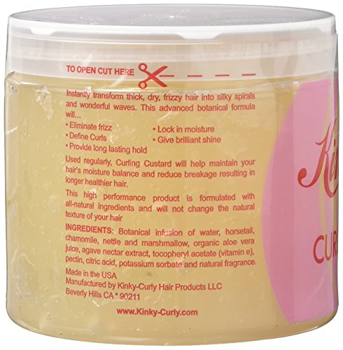 834 Kinky-Curly Curling Custard Styling Gel 471.999999999998 g