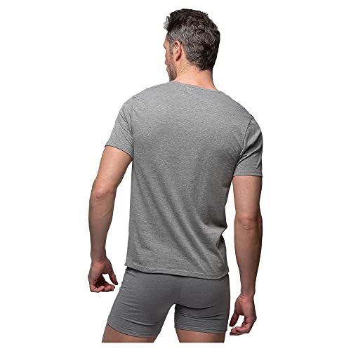 Abanderado Camiseta Manga Corta termorreguladora X-Temp térmica, Gris (Gris Vigoré 1AM), Medium (Tamaño del Fabricante:M/48) para Hombre